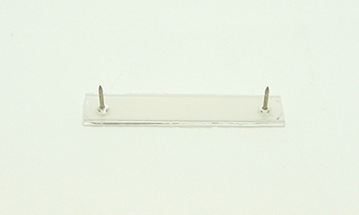 2-3/4" Clear Ribbon Bar