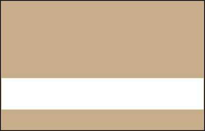 Discontinued item.  Rowmark Satin 1/16 2-Ply Beige/White