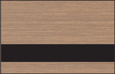 Rowmark LaserMax Brushed Copper/Black 1/16" 2-Ply