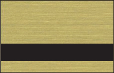 Rowmark LaserMax Brushed Gold/Black 1/16" 2-Ply