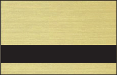 Rowmark LaserMark European Gold/Black .052" 2-Ply