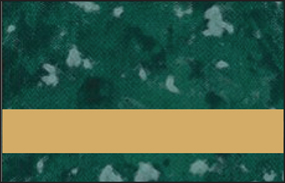 Rowmark LaserMark Verde/Gold .052" 2-Ply