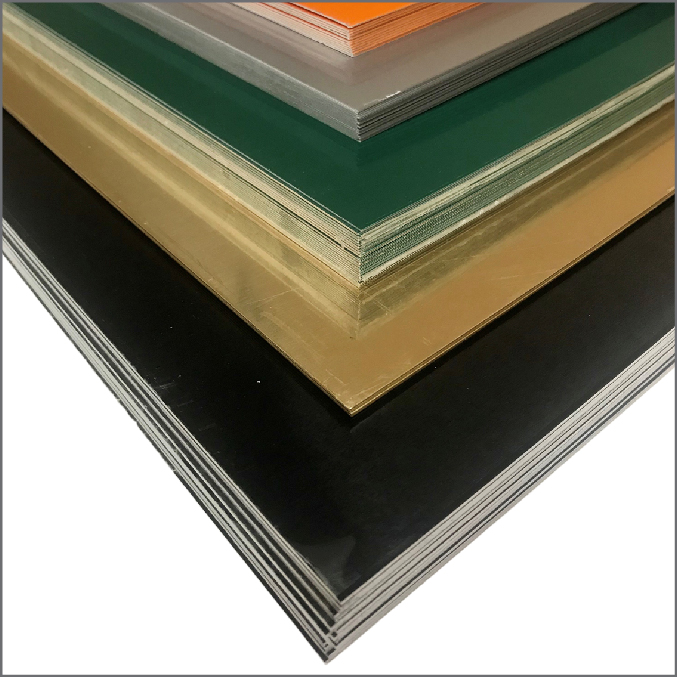 Sublimation Metal Blanks 4x6 Inch Aluminum, Light Silver 